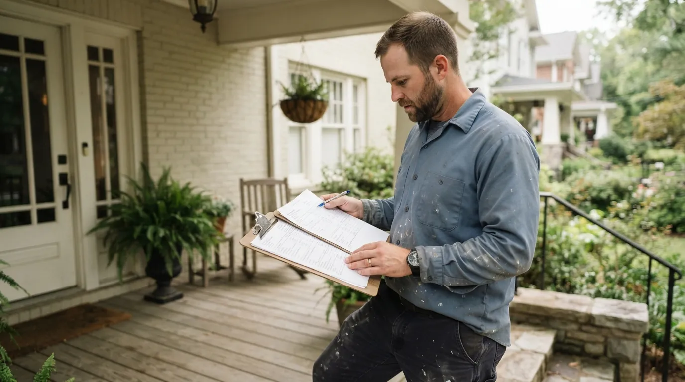 Comparing two exterior painting estimates