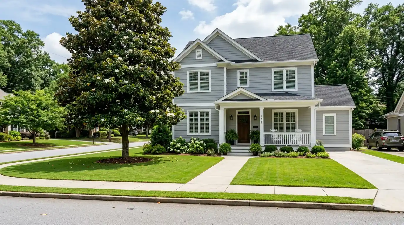 Exterior Painting work by our Atlanta crew